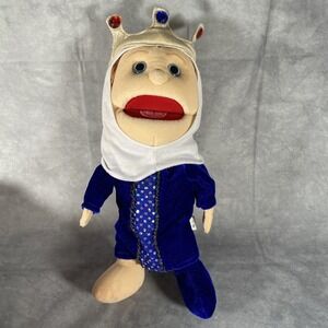 Sunny & co Toys inc Queen Full Body Vintage Hand Puppet Medival Stuffed Doll